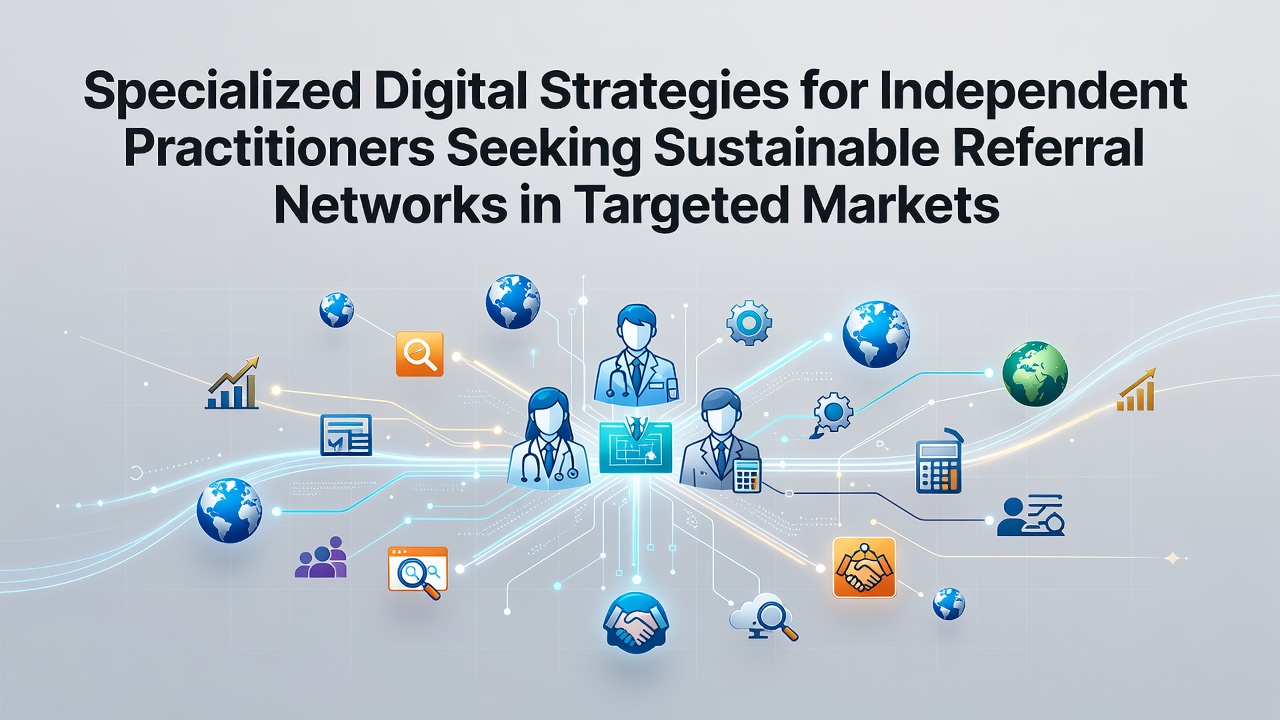 Specialized Digital Strategies for Independent Practitioners Seeking Sustainable Referral Networks in Targeted Markets